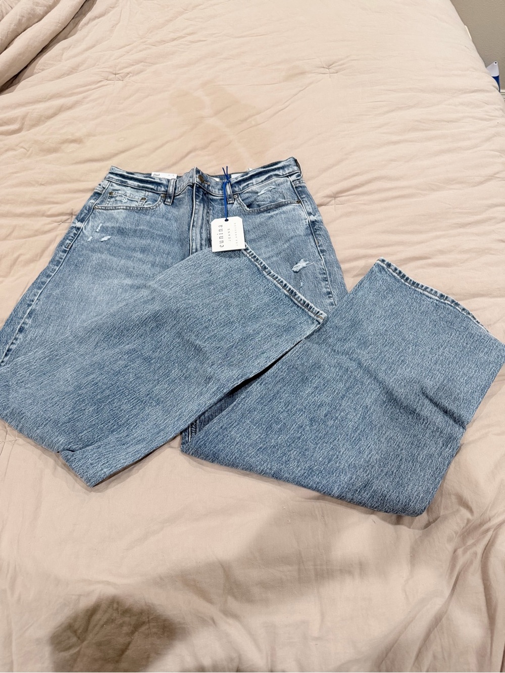 eunina Women's Light Blue Jeans